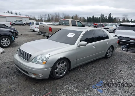 2002 Lexus Ls 430 z USA, uszkodzony, nr VIN JTHBN30F920077290